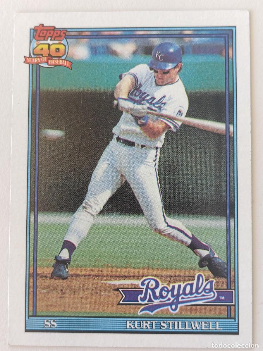 Coleccionismo deportivo: #478 KURT STILLWELL (KANSAS CITY ROYALS) BEISBOL MLB 1991 TOPPS