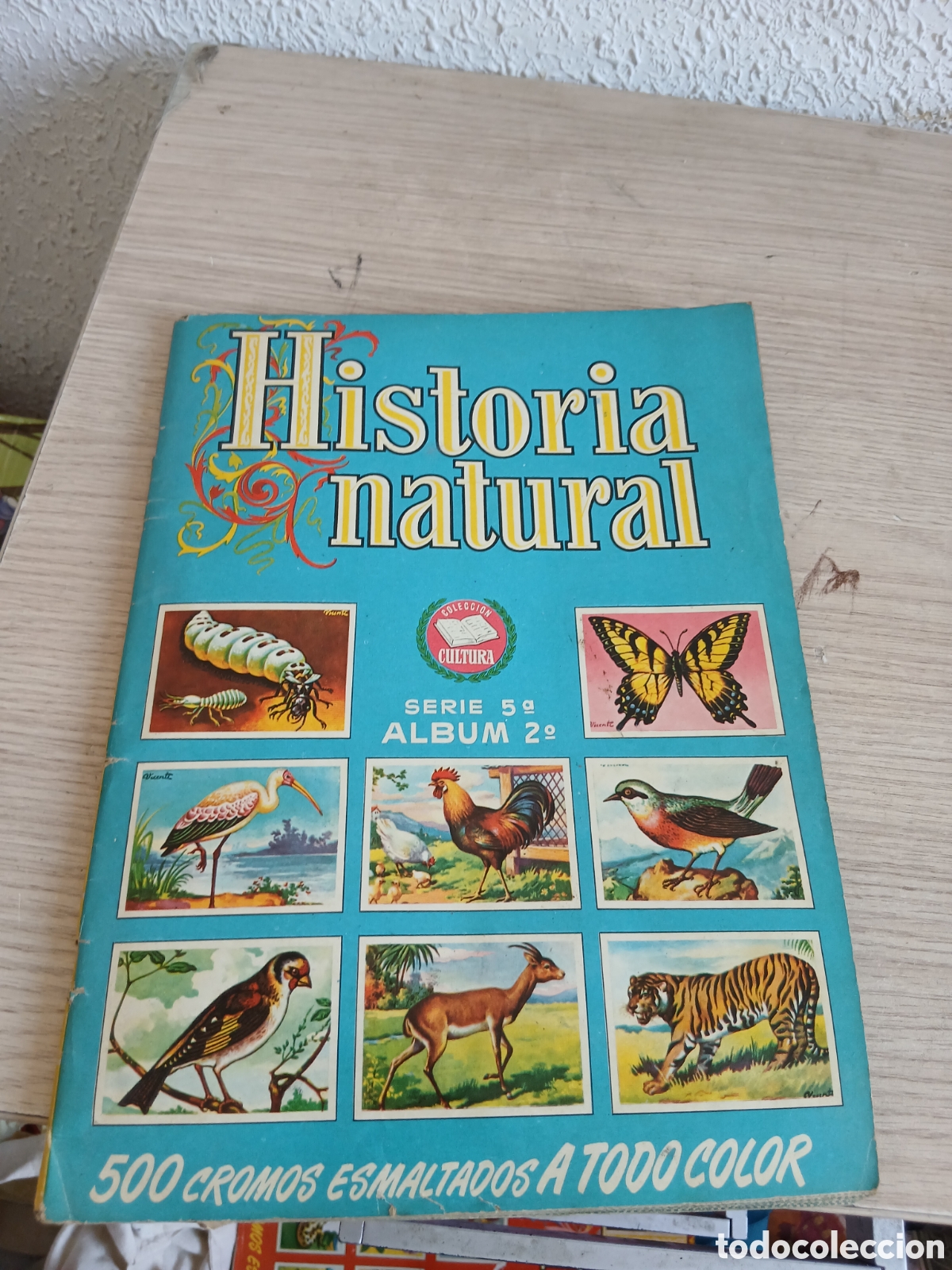 Coleccionismo deportivo: ALBUM HISTORIA NATURAL A FALTA DE 30 CROMOS,,VER FOTOS