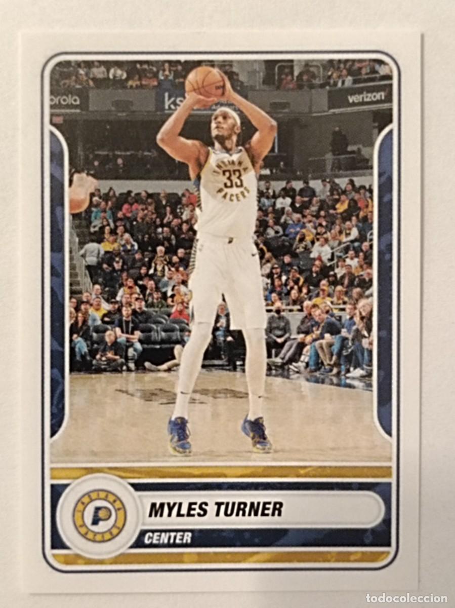 Coleccionismo deportivo: #196 MYLES TURNER (INDIANA PACERS) BALONCESTO NBA 2023 PANINI