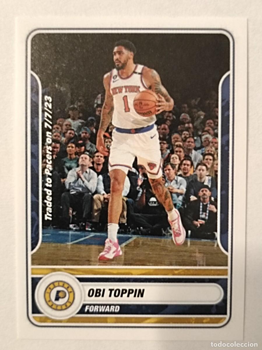 Coleccionismo deportivo: #200 OBI TOPPIN (INDIANA PACERS) BALONCESTO NBA 2023 PANINI