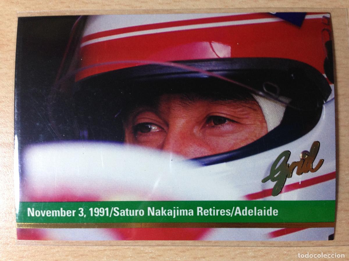 Coleccionismo deportivo: 1992 - 199 SATURO NAKAJIMA - GRID MOTORCARD