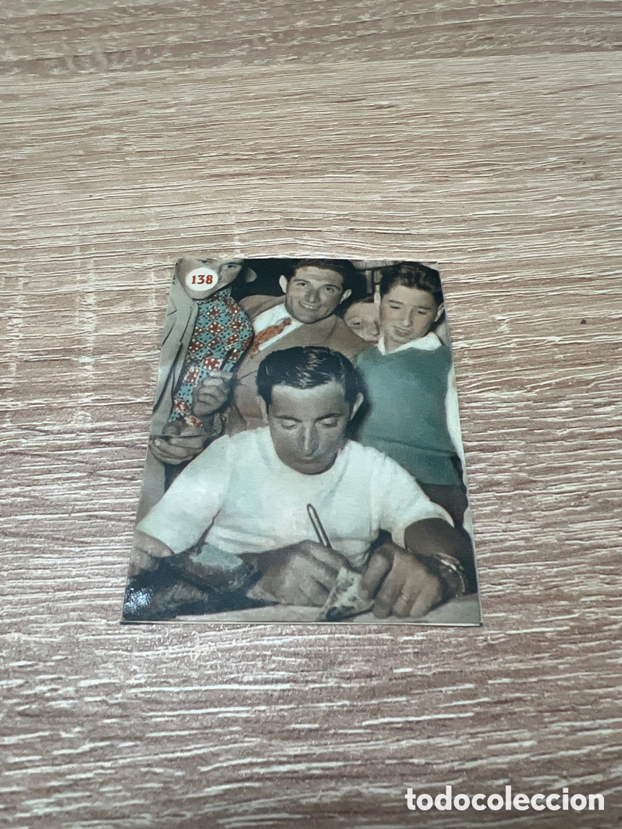 Coleccionismo deportivo: 1953 Fausto Coppi # 138 Fher escenas deportivas recortado