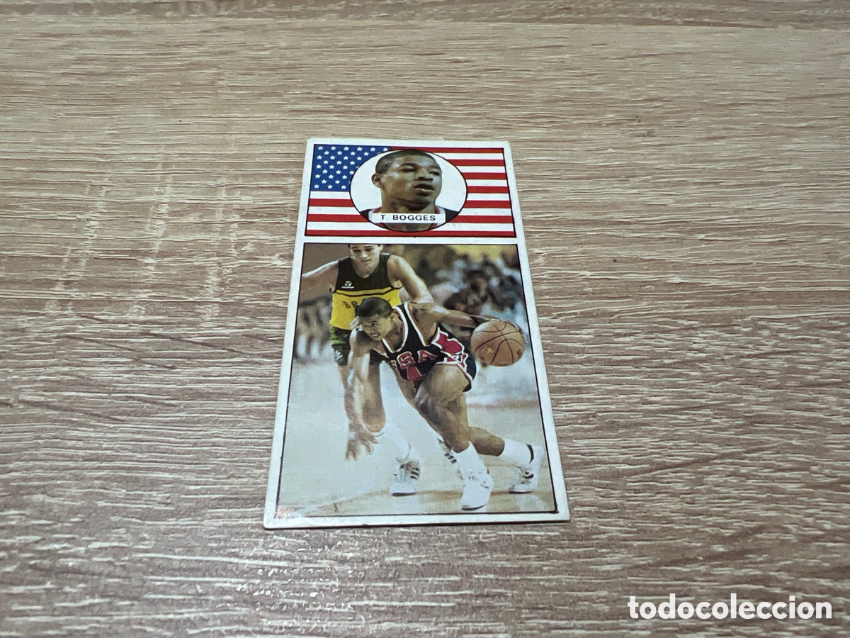 Coleccionismo deportivo: 1986 Tyrone Bogges # 140 merchante despegado
