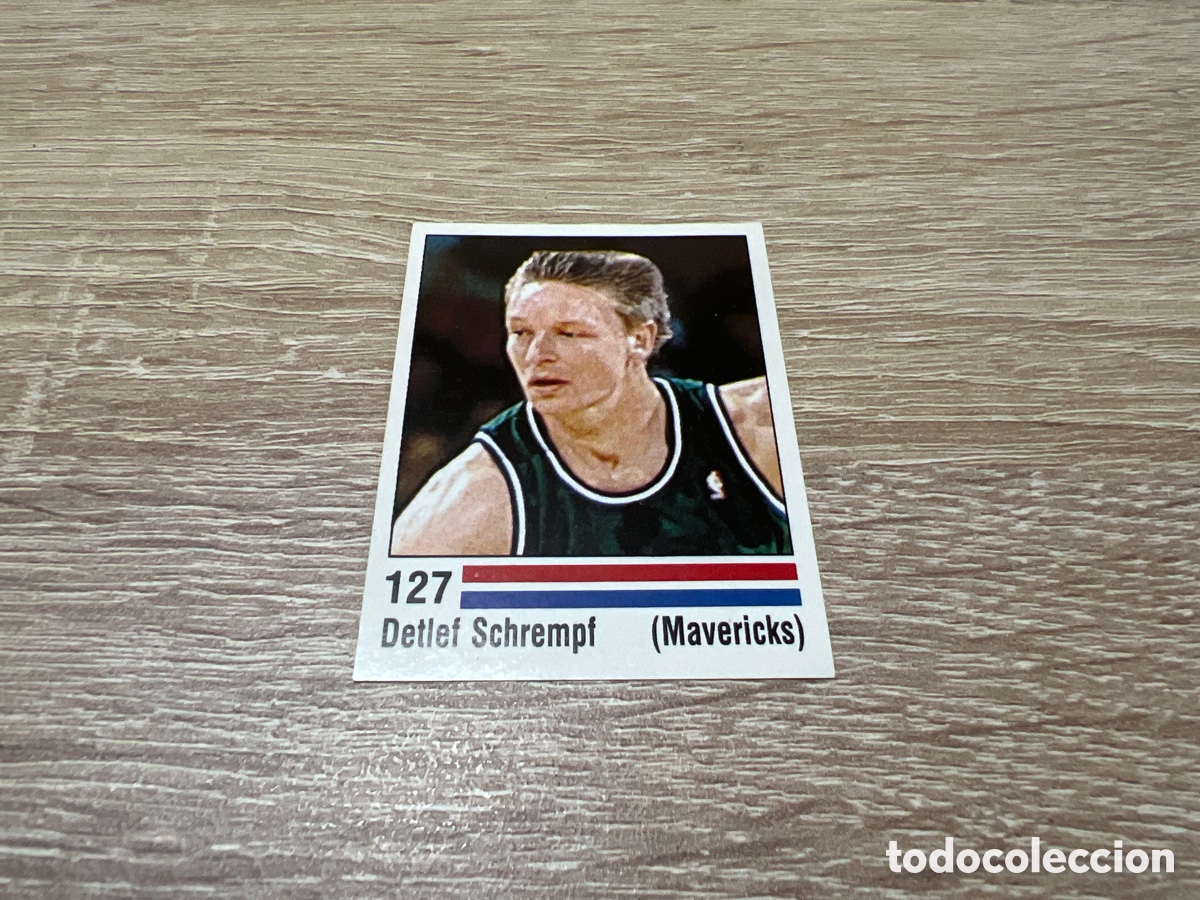 Collezionismo sportivo: 1989 Detlef Schrempf # 127 panini NBA sin pegar
