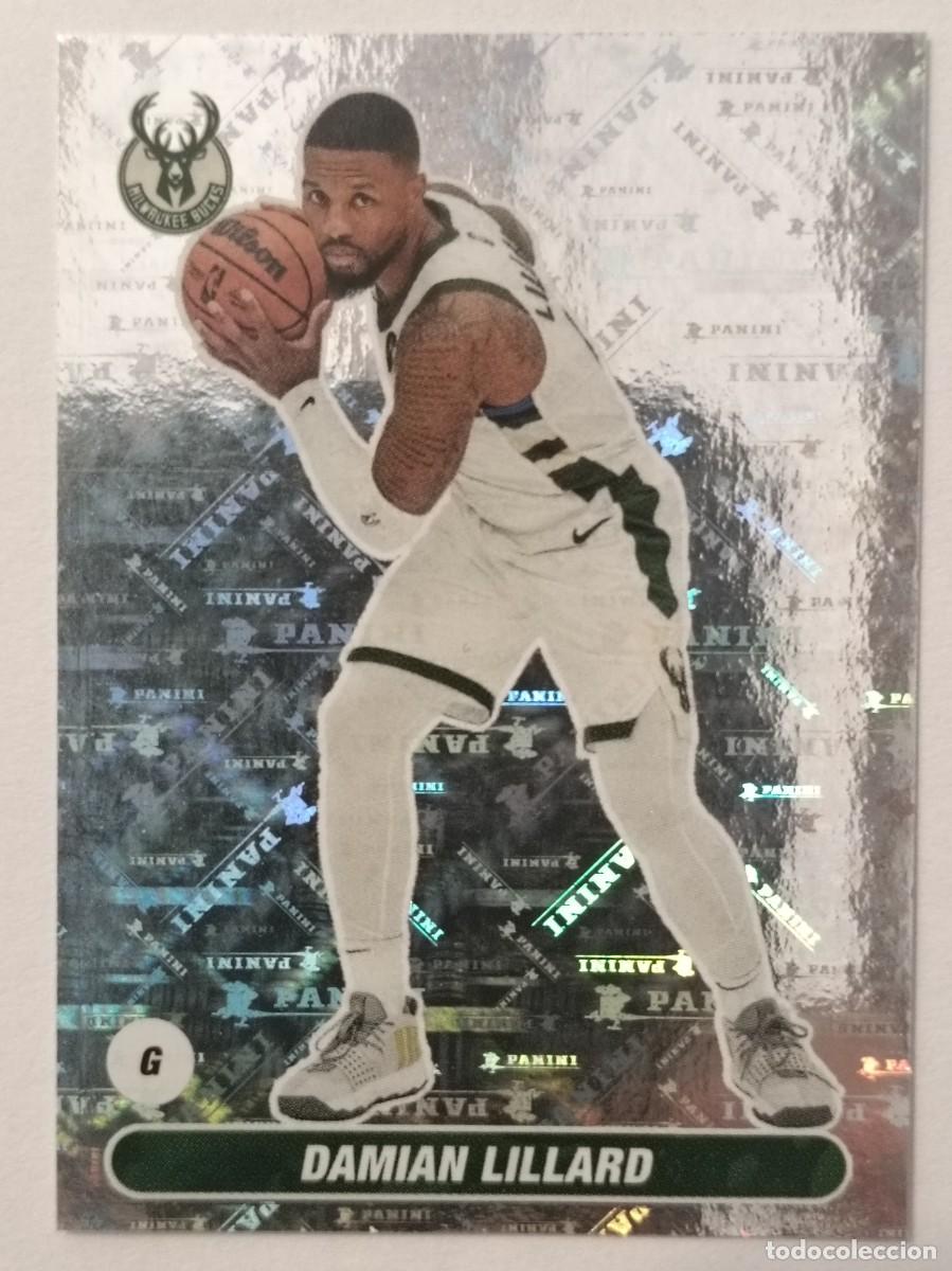 Coleccionismo deportivo: #216 DAMIAN LILLARD (MILWAUKEE BUCKS) BALONCESTO NBA 2023 PANINI