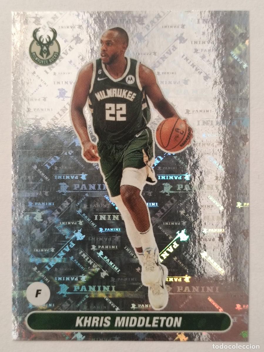 Coleccionismo deportivo: #219 KHRIS MIDDLETON (MILWAUKEE BUCKS) BALONCESTO NBA 2023 PANINI