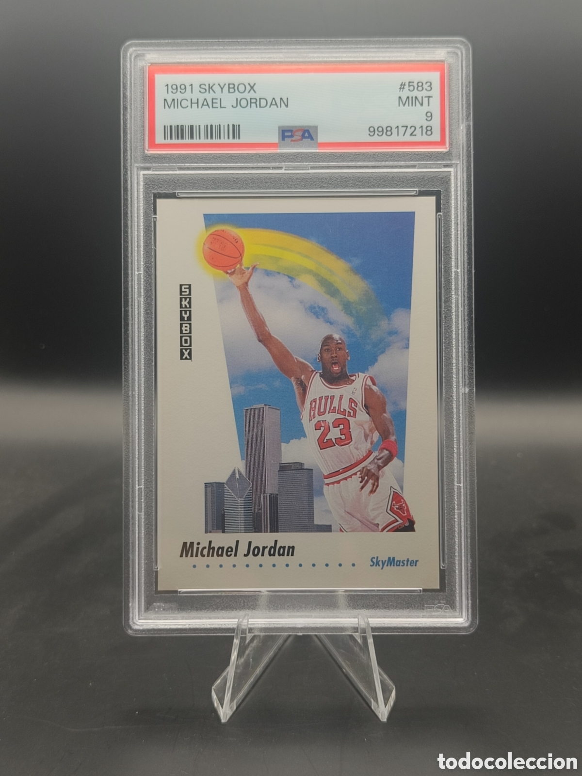 Coleccionismo deportivo: 1991 SkyBox Michael Jordan #583 PSA 9