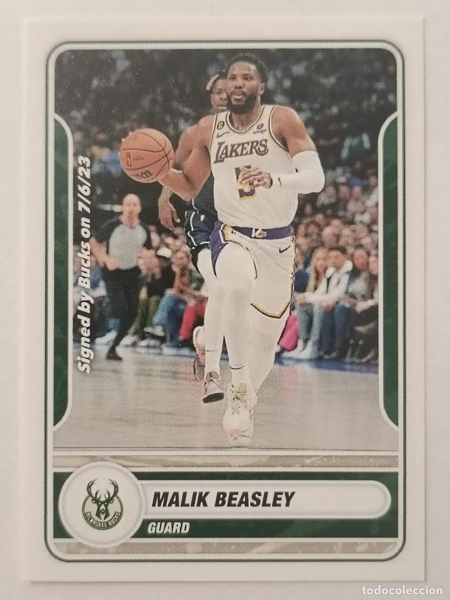 Coleccionismo deportivo: #223 MALIK BEASLEY (MILWAUKEE BUCKS) BALONCESTO NBA 2023 PANINI