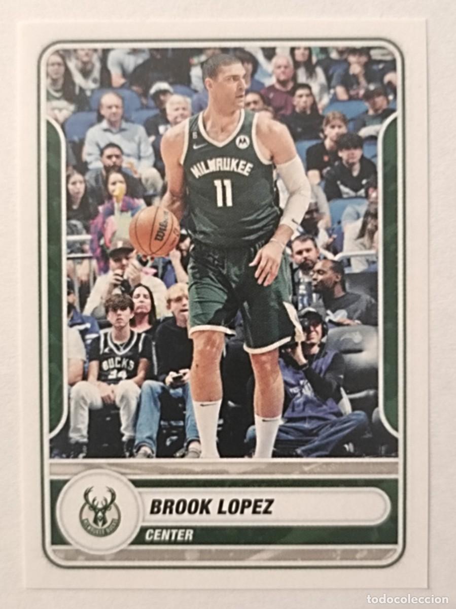 Coleccionismo deportivo: #224 BROOK LOPEZ (MILWAUKEE BUCKS) BALONCESTO NBA 2023 PANINI