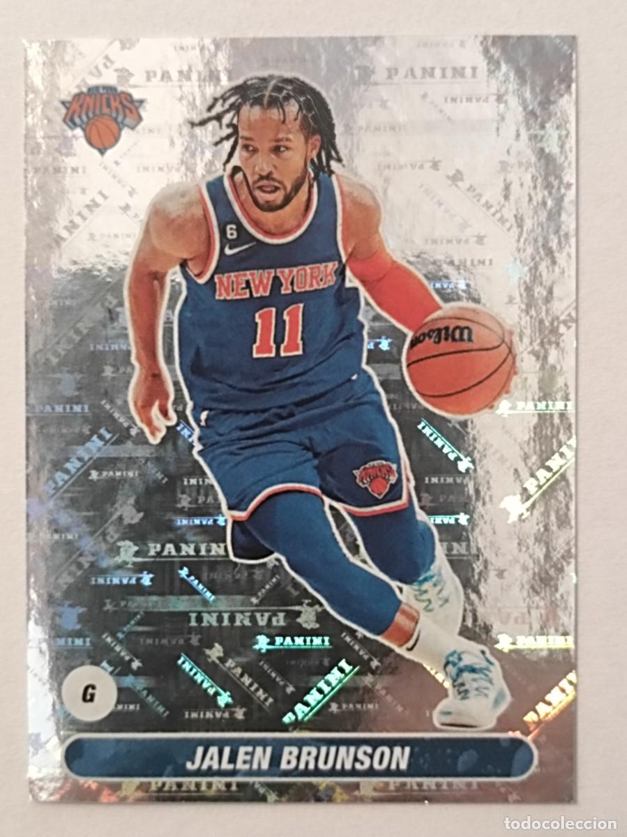 Coleccionismo deportivo: #232 JALEN BRUNSON (NEW YORK KNICKS) BALONCESTO NBA 2023 PANINI