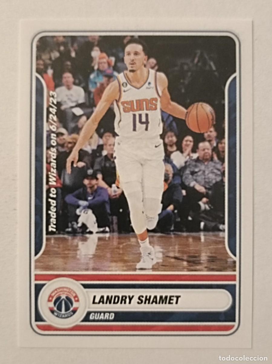 Coleccionismo deportivo: #290 LANDRY SHAMET (WASHINGTON WIZARDS) BALONCESTO NBA 2023 PANINI
