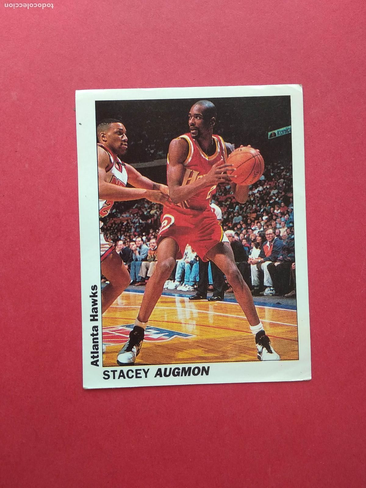 Coleccionismo deportivo: SERVICE LINE ITALY AMERICAN PRO BASKETBALL USA NBA 94 95 1994 1995 ATLANTA HAWKS N&ordm; 82 STACEY AUGMON