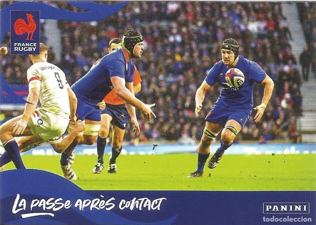 Coleccionismo deportivo: Carta France Rugby: Rage de Vaincre (le XV de France) - Francia - Panini, 2023 - C17 de C40
