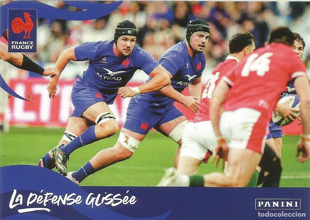 Coleccionismo deportivo: Carta France Rugby: Rage de Vaincre (le XV de France) - Francia - Panini, 2023 - C31 de C40