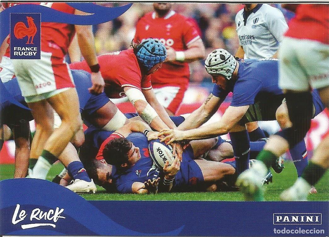 Coleccionismo deportivo: Carta France Rugby: Rage de Vaincre (le XV de France) - Francia - Panini, 2023 - C32 de C40