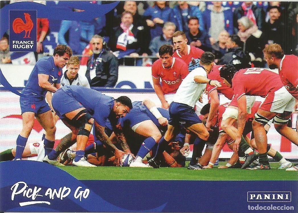 Coleccionismo deportivo: Carta France Rugby: Rage de Vaincre (le XV de France) - Francia - Panini, 2023 - C39 de C40