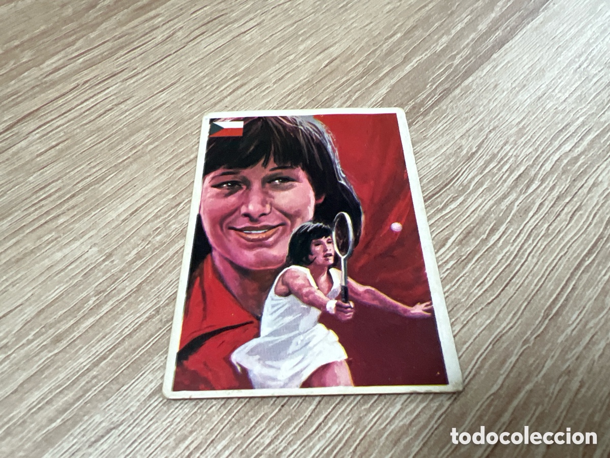 Coleccionismo deportivo: 1974 Martina Navratilova rookie # 150 Quelcom ( versi&oacute;n peque&ntilde;a ) sin pegar