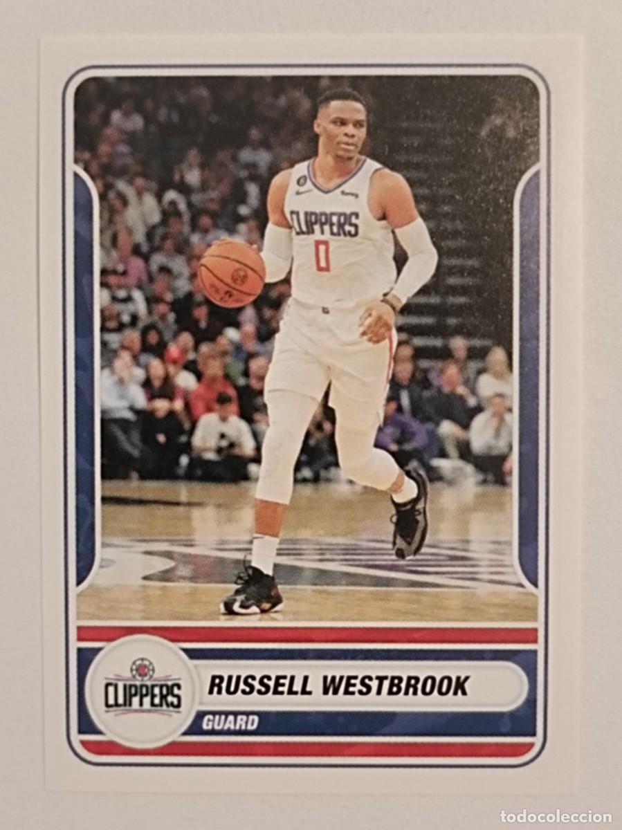 Coleccionismo deportivo: #352 RUSSELL WESTBROOK (LOS ANGELES CLIPPERS) BALONCESTO NBA 2023 PANINI