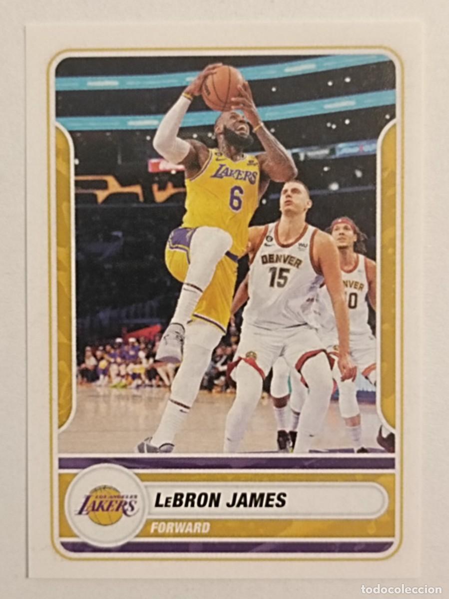 Coleccionismo deportivo: #363 LEBRON JAMES (LOS ANGELES LAKERS) BALONCESTO NBA 2023 PANINI