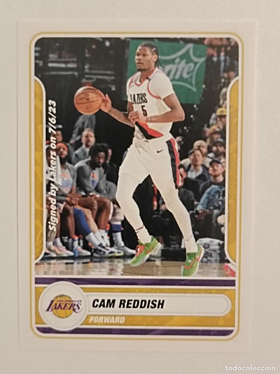 Coleccionismo deportivo: #367 CAM REDDISH (LOS ANGELES LAKERS) BALONCESTO NBA 2023 PANINI