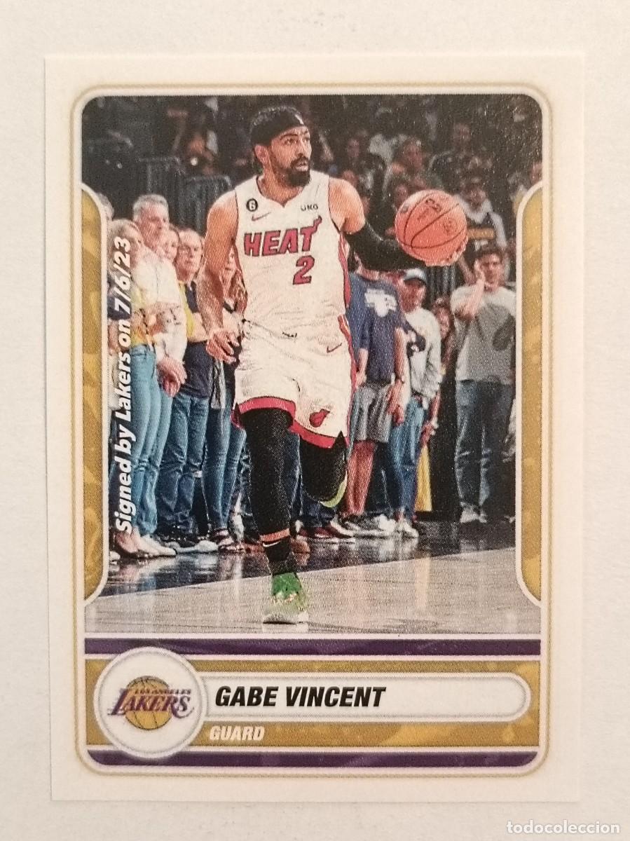 Coleccionismo deportivo: #369 GABE VINCENT (LOS ANGELES LAKERS) BALONCESTO NBA 2023 PANINI