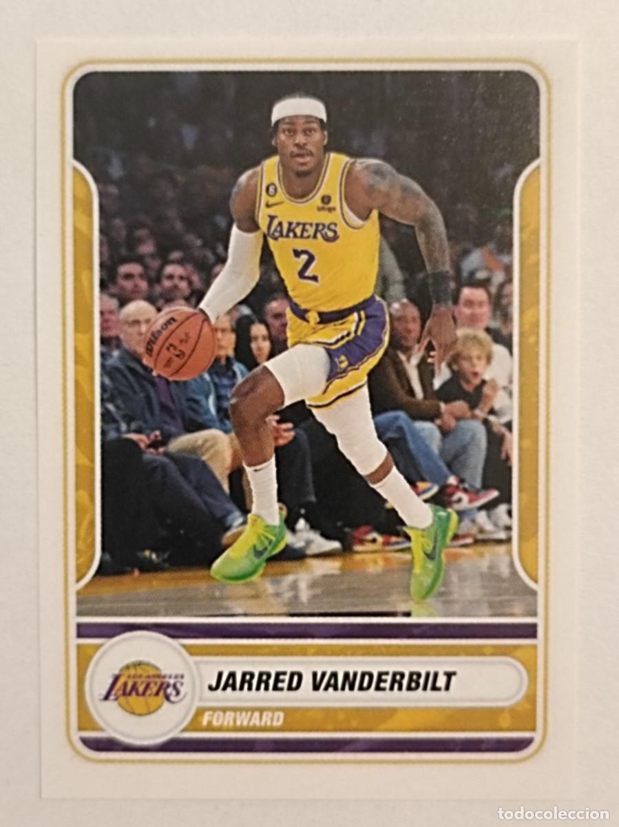 Coleccionismo deportivo: #370 JARRED VANDERBILT (LOS ANGELES LAKERS) BALONCESTO NBA 2023 PANINI
