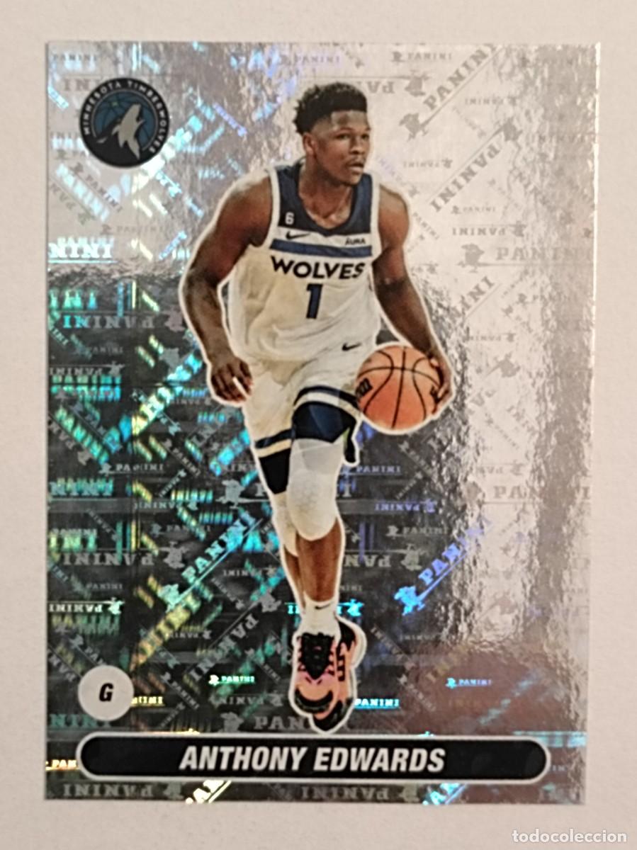 Coleccionismo deportivo: #387 ANTHONY EDWARDS (MINNESOTA TIMBERWOLVES) BALONCESTO NBA 2023 PANINI