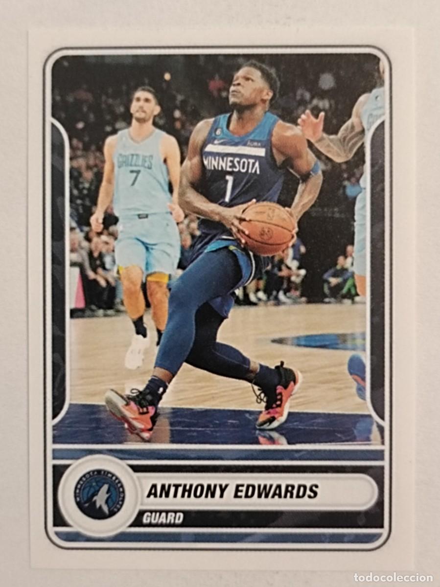 Coleccionismo deportivo: #390 ANTHONY EDWARDS (MINNESOTA TIMBERWOLVES) BALONCESTO NBA 2023 PANINI
