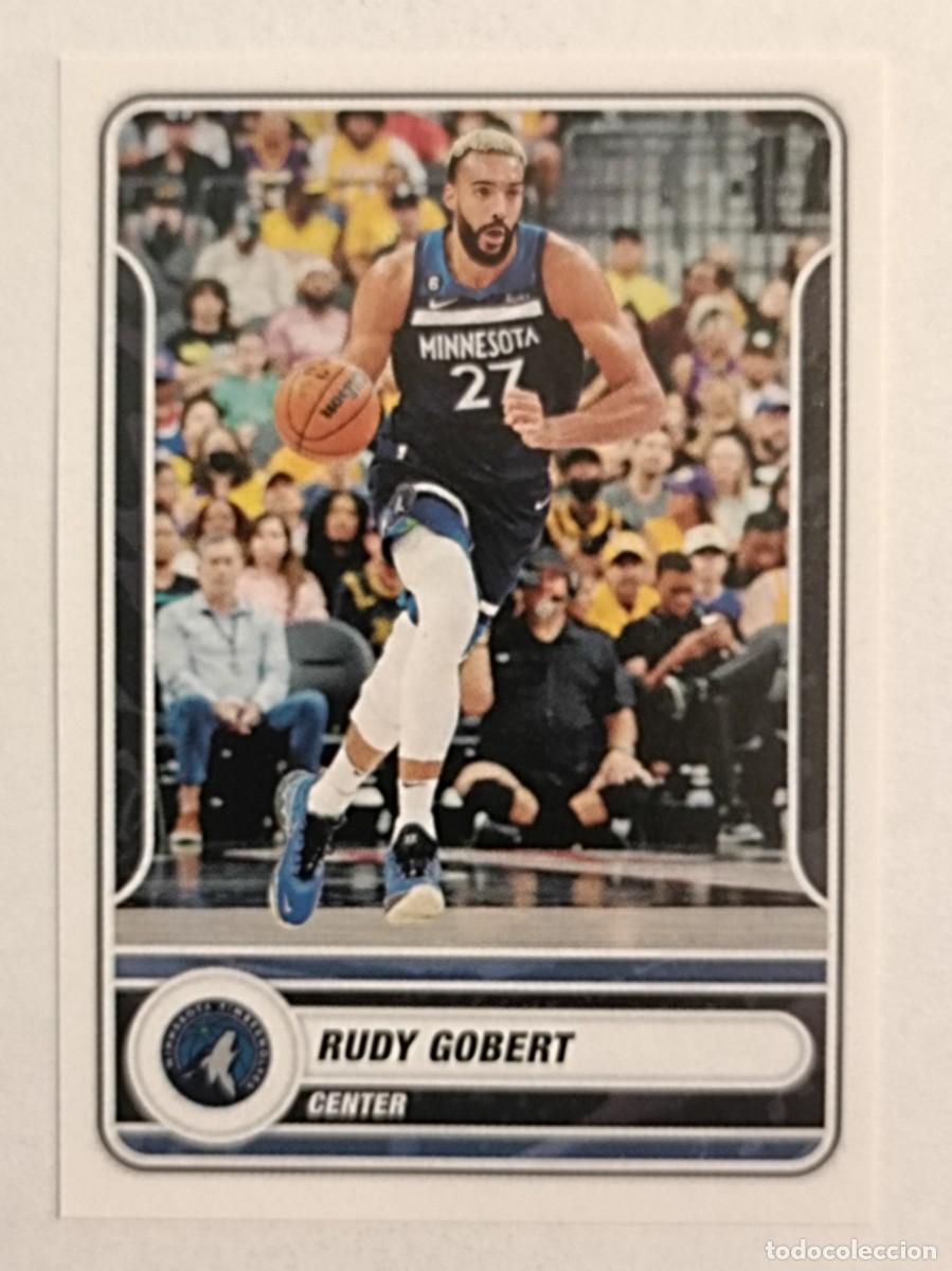 Coleccionismo deportivo: #391 RUDY GOBERT (MINNESOTA TIMBERWOLVES) BALONCESTO NBA 2023 PANINI