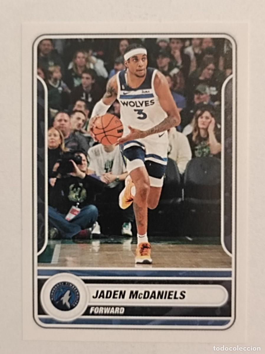 Coleccionismo deportivo: #393 JADEN MCDANIELS (MINNESOTA TIMBERWOLVES) BALONCESTO NBA 2023 PANINI