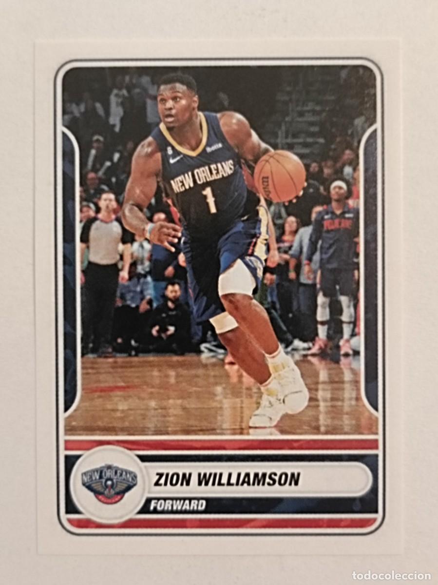 Coleccionismo deportivo: #402 ZION WILLIAMSON (NEW ORLEANS PELICANS) BALONCESTO NBA 2023 PANINI