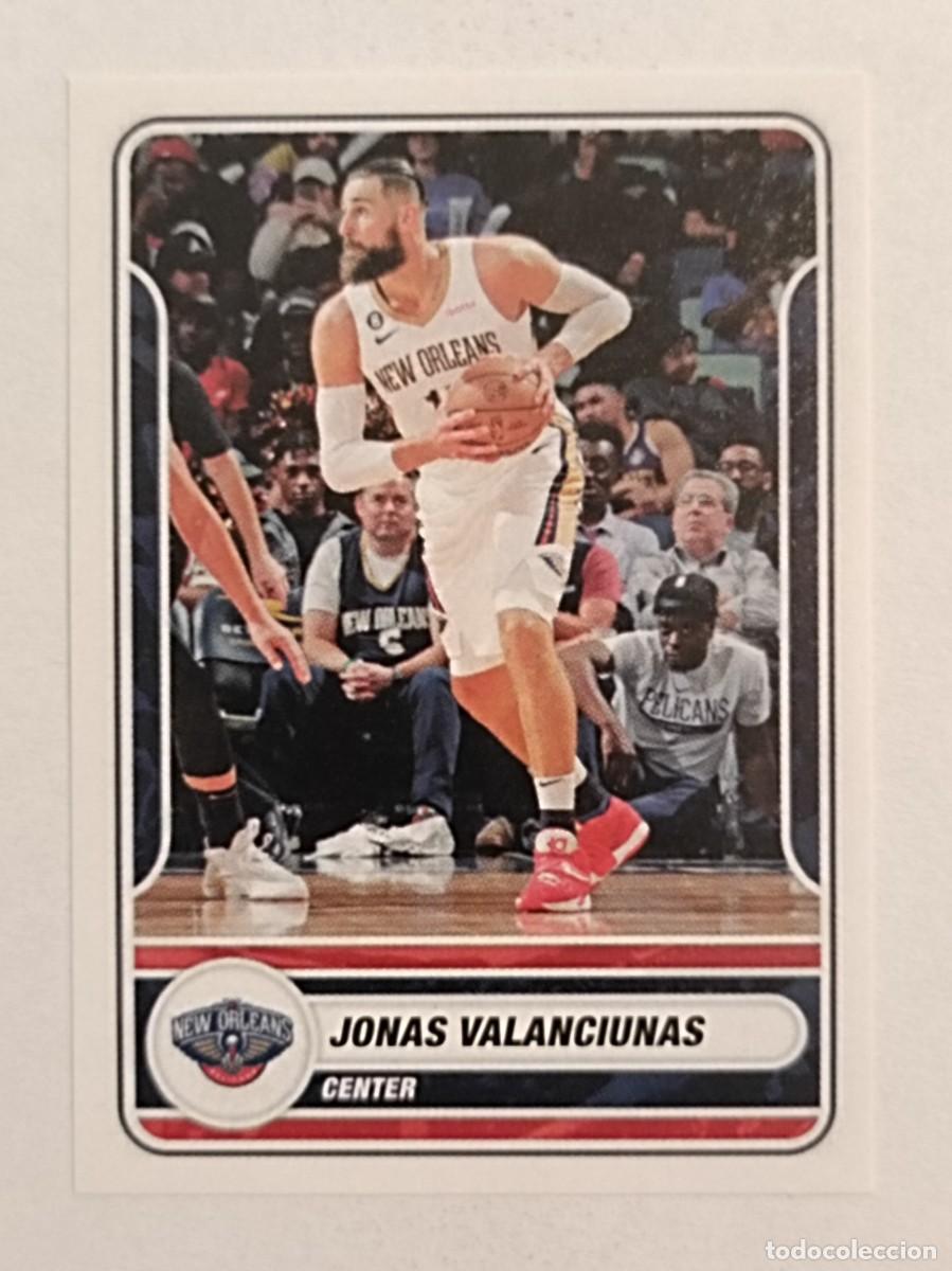 Coleccionismo deportivo: #408 JONAS VALANCIUNAS (NEW ORLEANS PELICANS) BALONCESTO NBA 2023 PANINI