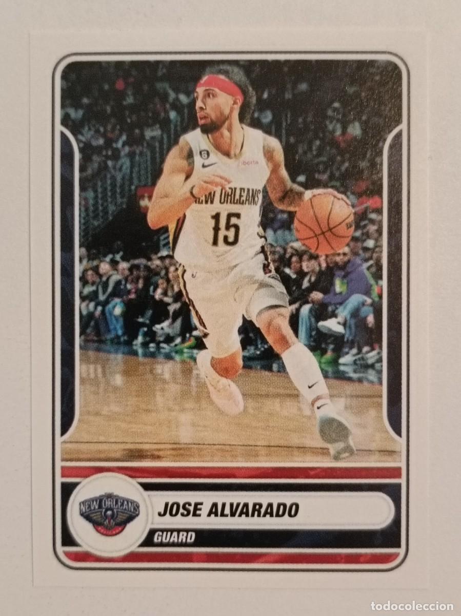 Coleccionismo deportivo: #410 JOSE ALVARADO (NEW ORLEANS PELICANS) BALONCESTO NBA 2023 PANINI