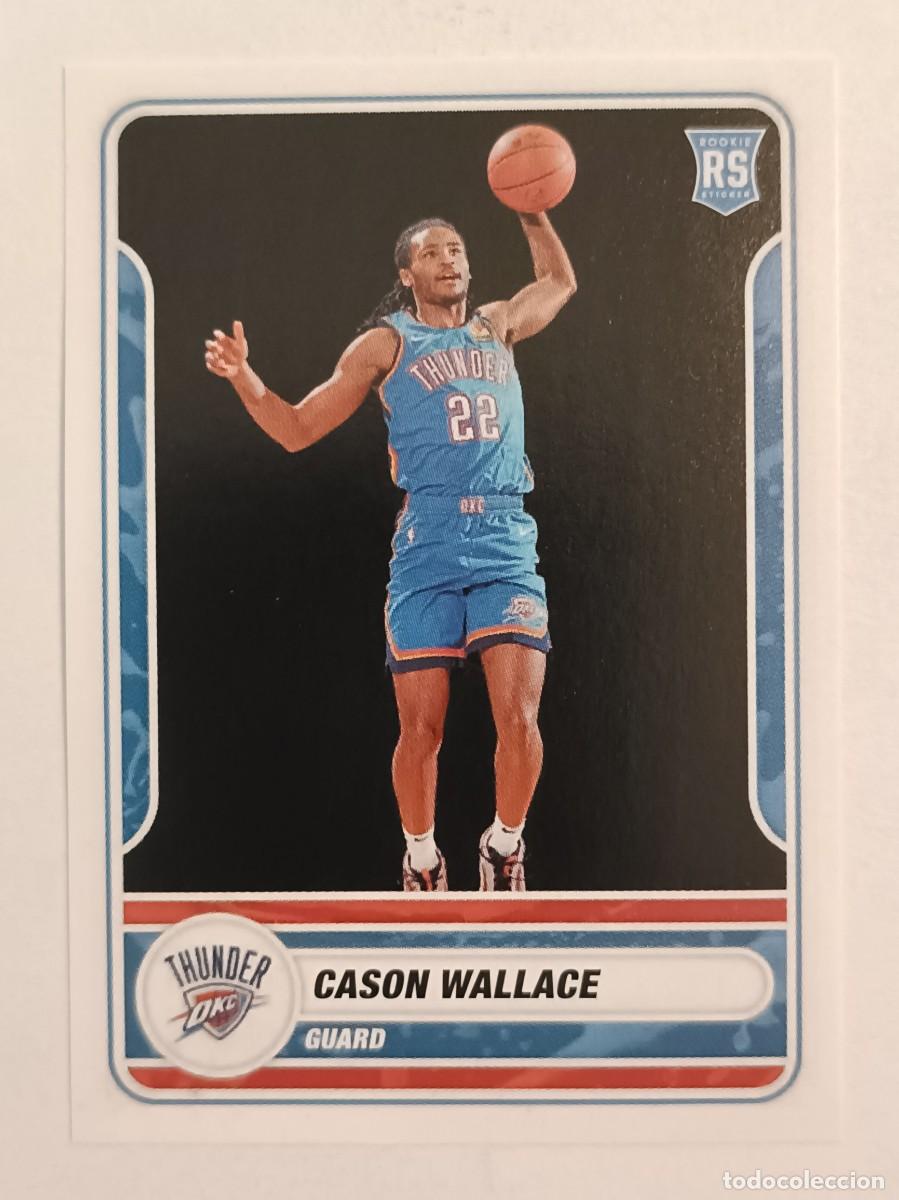 Coleccionismo deportivo: #418 CASON WALLACE (OKLAHOMA CITY THUNDERS) BALONCESTO NBA 2023 PANINI