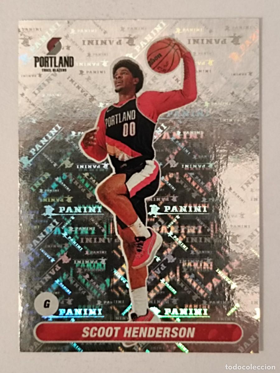 Coleccionismo deportivo: #440 SCOOT HENDERSON (PORTLAND TRAIL BLAZERS) BALONCESTO NBA 2023 PANINI