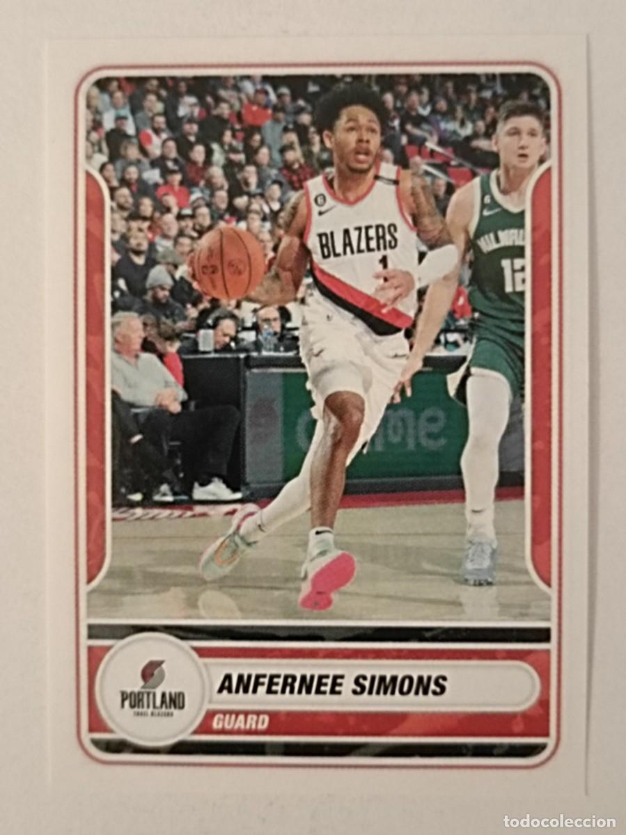 Sports collectibles: #441 ANFERNEE SIMONS (PORTLAND TRAIL BLAZERS) BALONCESTO NBA 2023 PANINI