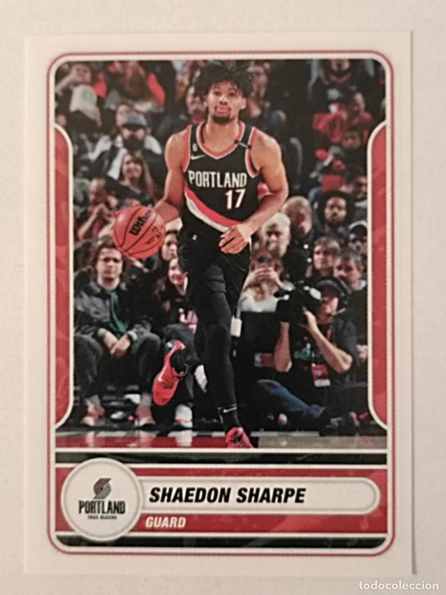 Sports collectibles: #442 SHAEDON SHARP (PORTLAND TRAIL BLAZERS) BALONCESTO NBA 2023 PANINI