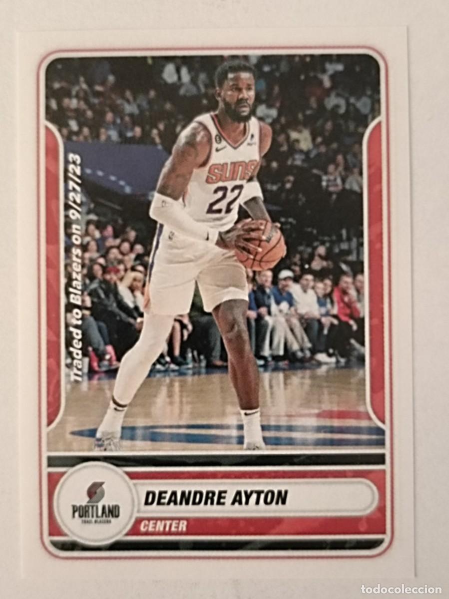 Coleccionismo deportivo: #446 DEANDRE AYTON (PORTLAND TRAIL BLAZERS) BALONCESTO NBA 2023 PANINI