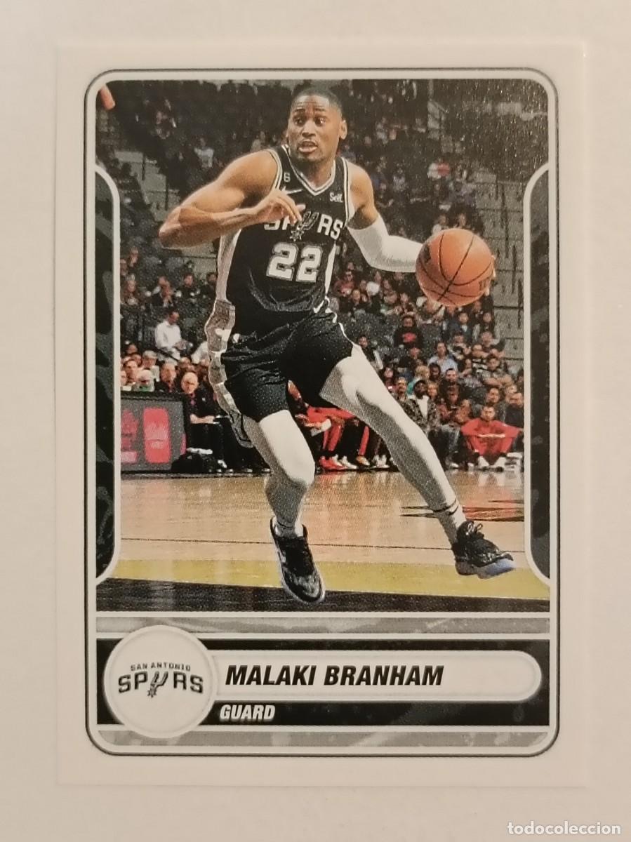 Coleccionismo deportivo: #469 MALAKI BRANHAM (SAN ANTONIO SPURS) BALONCESTO NBA 2023 PANINI