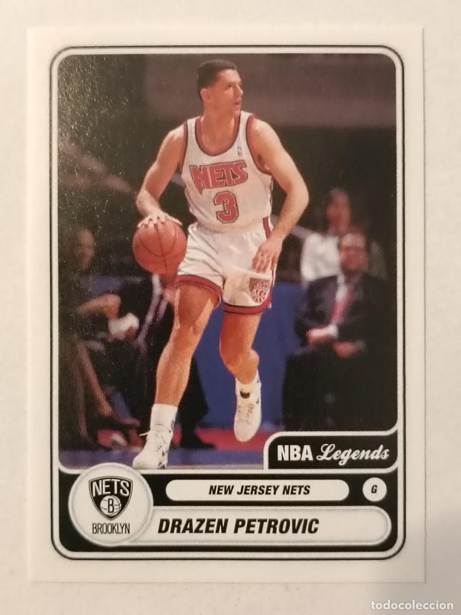 Coleccionismo deportivo: #491 DRAZEN PETROVIC (BROOKLYN NETS) BALONCESTO NBA 2023 PANINI