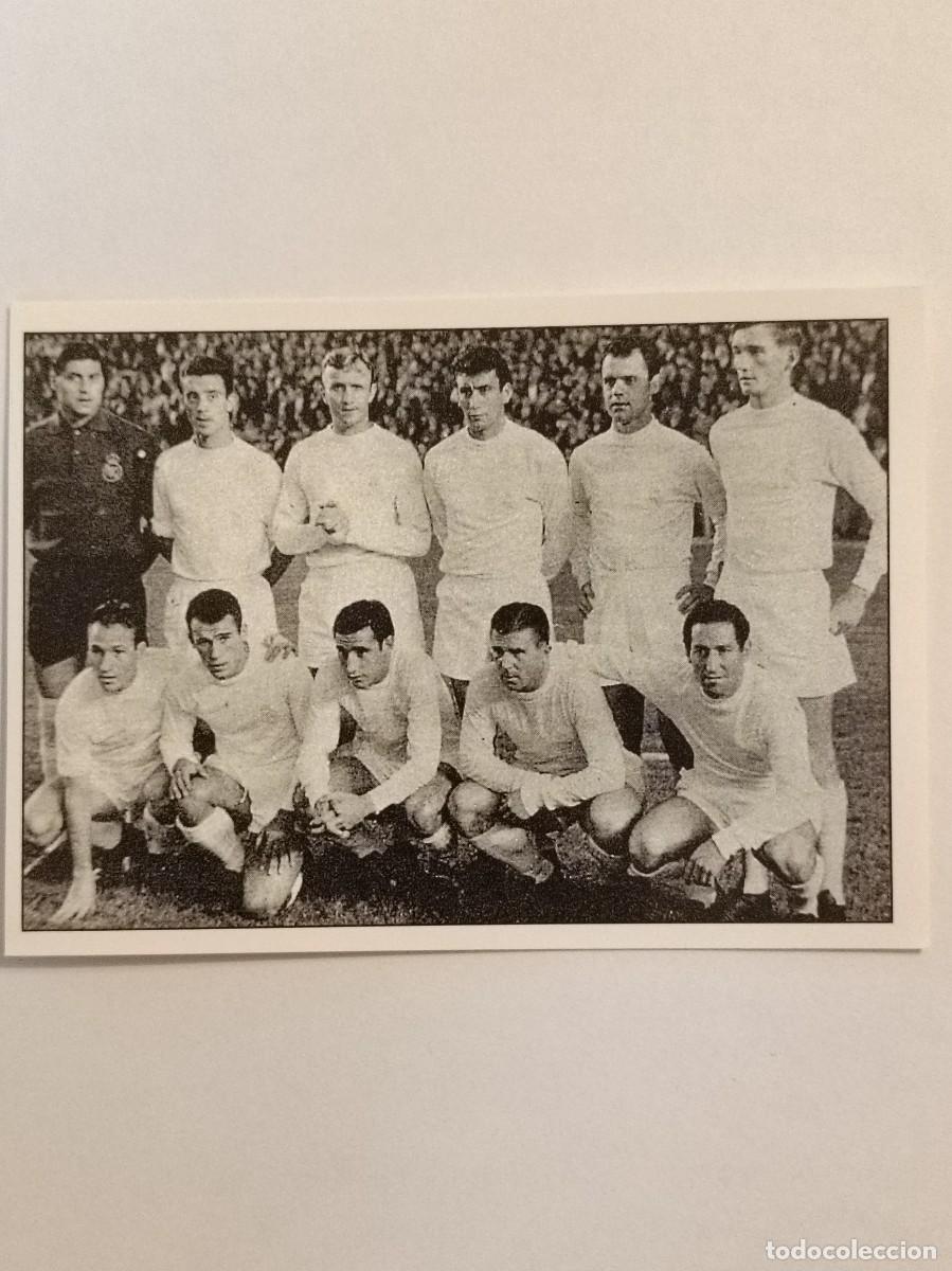 Coleccionismo deportivo: #37 EQUIPO 1963/1964 COLECCION REAL MADRID 95/96 PANINI