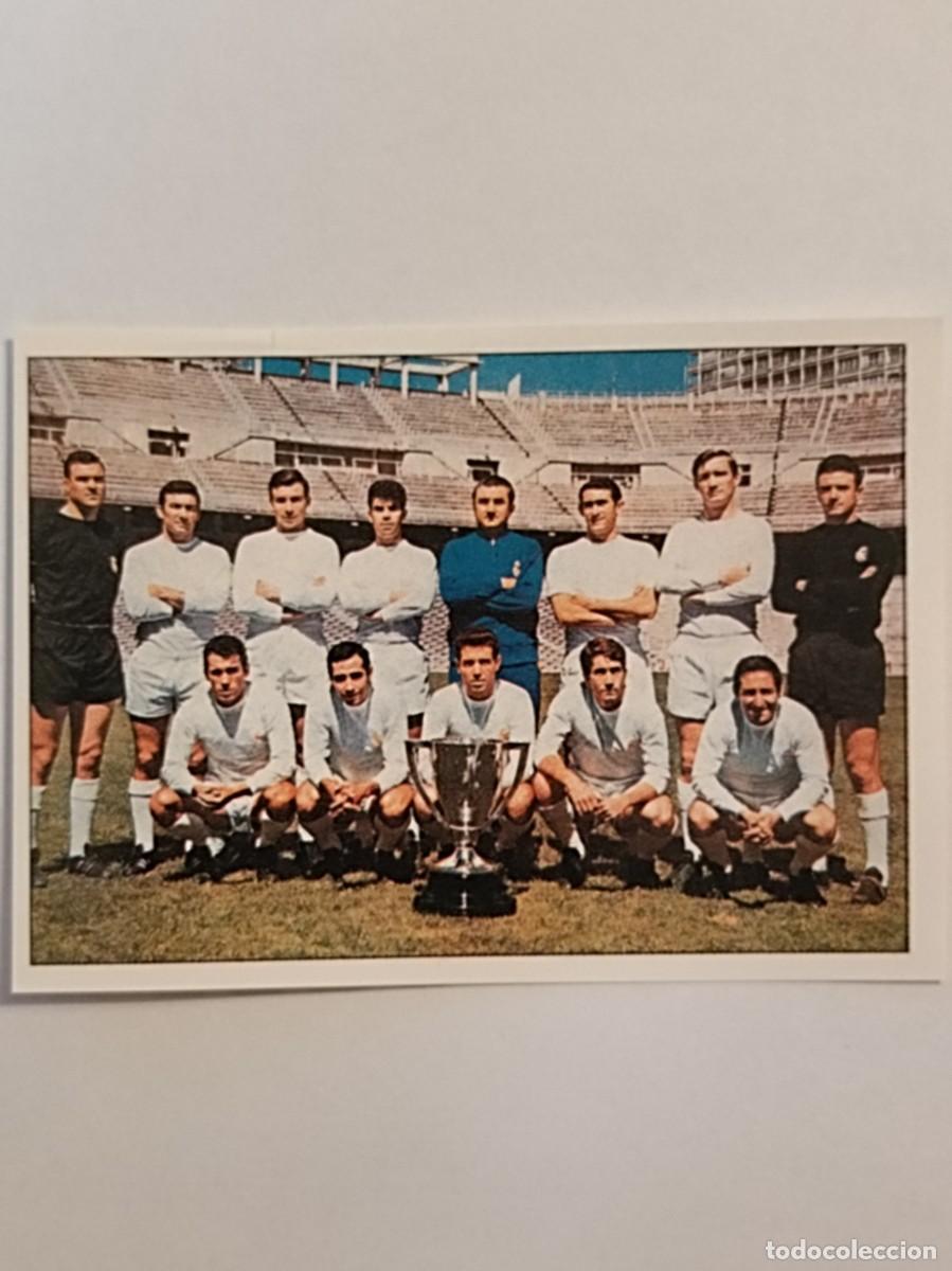 Coleccionismo deportivo: #41 EQUIPO 1966/1967 COLECCION REAL MADRID 95/96 PANINI