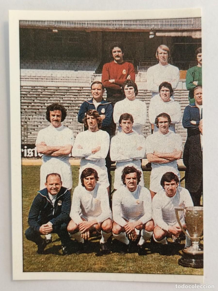 Coleccionismo deportivo: #48 EQUIPO 1977/1978 COLECCION REAL MADRID 95/96 PANINI