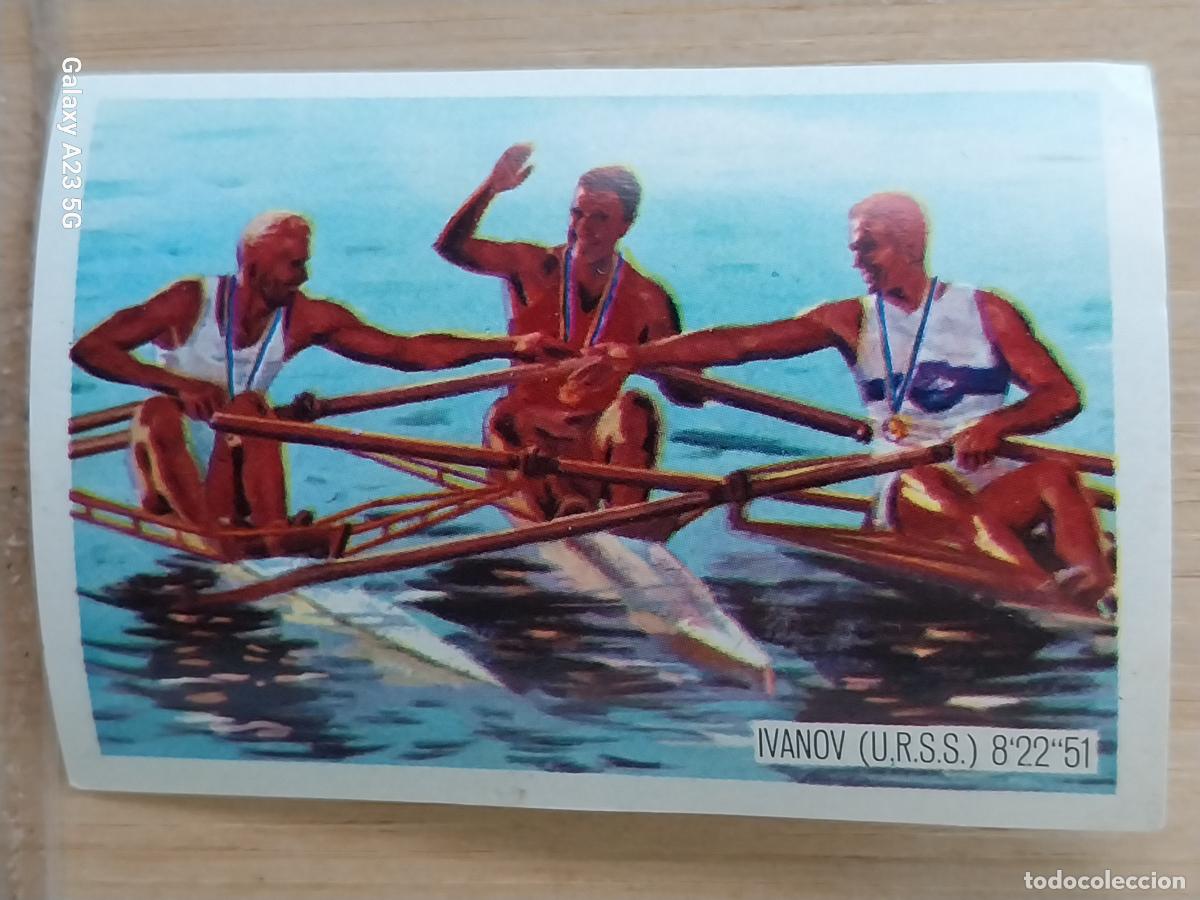 Coleccionismo deportivo: REMO OLIMPIADAS TOKIO CROMO A&Ntilde;O 1964 PROMO CHOCOLATE JUEGOS OLIMPICOS