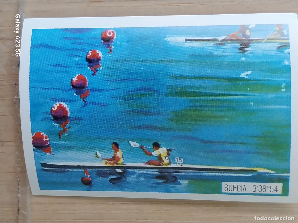 Sammelleidenschaft Sport: PIRAGUISMO SUECIA OLIMPIADAS TOKIO CROMO A&Ntilde;O 1964 PROMO CHOCOLATE JUEGOS OLIMPICOS