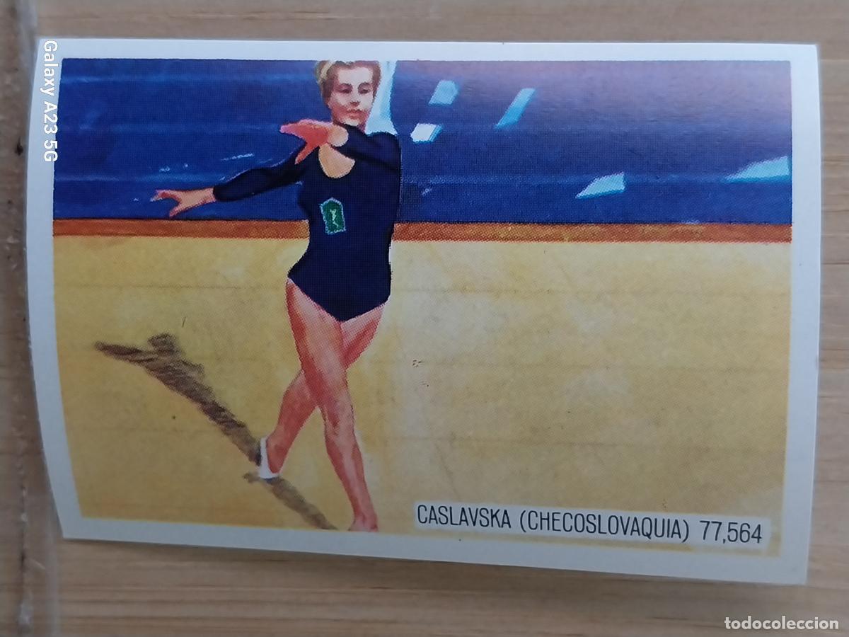 Coleccionismo deportivo: CASLAVSKA CHECOSLOVAQUIA GIMNASIA OLIMPIADAS TOKIO CROMO A&Ntilde;O 1964 PROMO CHOCOLATE JUEGOS OLIMPICOS