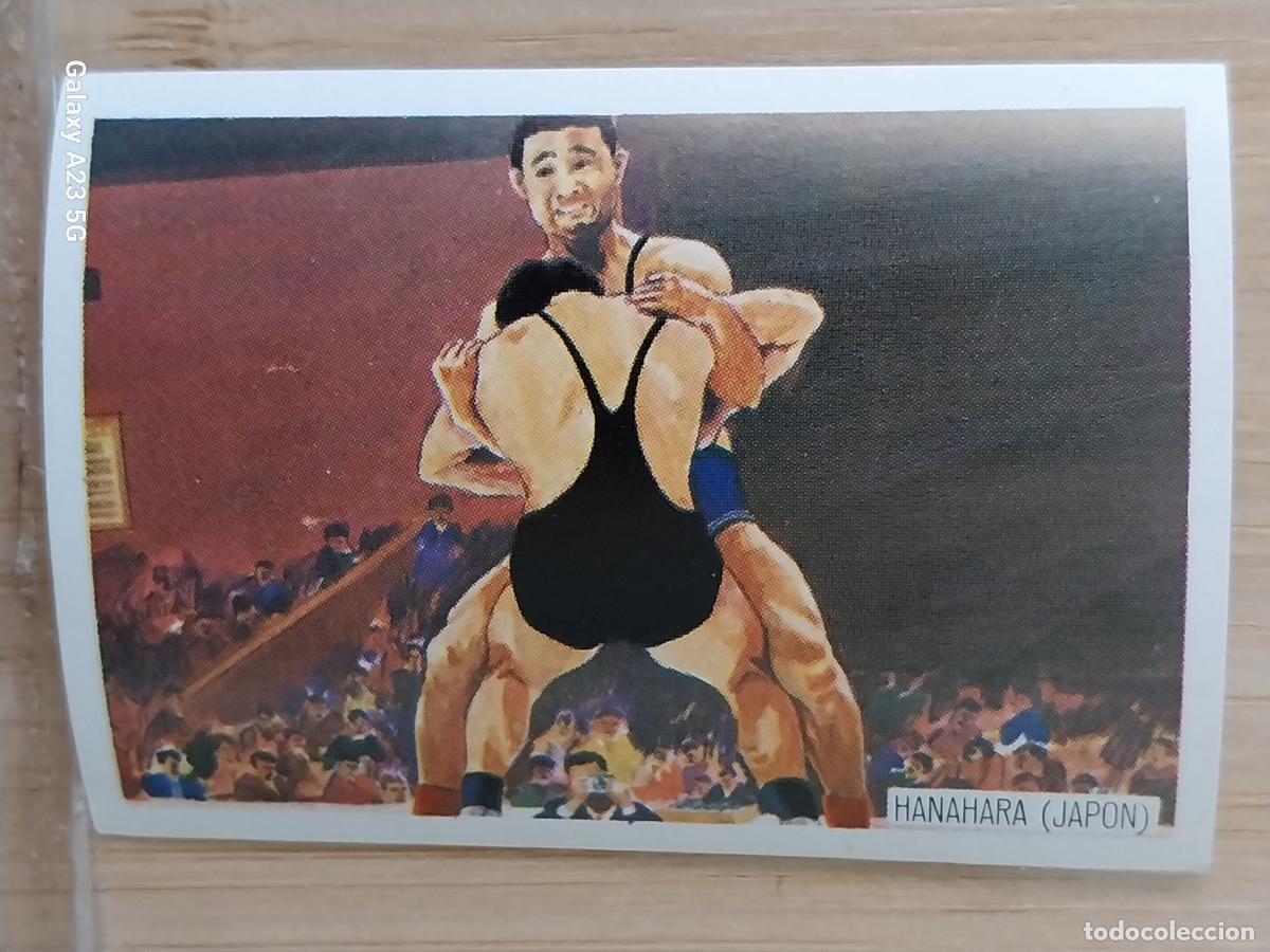 Coleccionismo deportivo: HANAHARA JAPON LUCHA OLIMPIADAS TOKIO CROMO A&Ntilde;O 1964 PROMO CHOCOLATE JUEGOS OLIMPICOS *