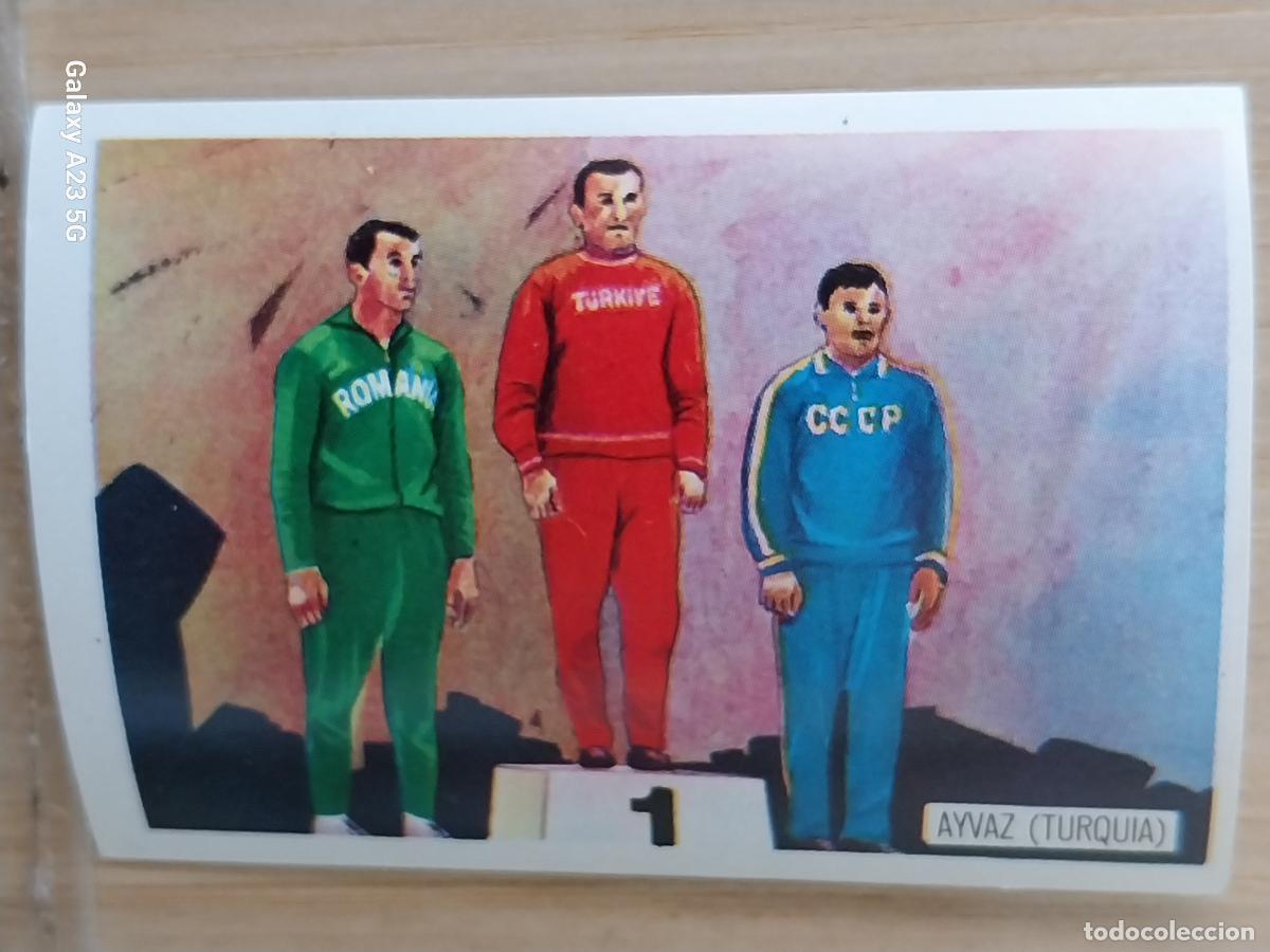 Coleccionismo deportivo: AYVAZ TURQUIA LUCHA OLIMPIADAS TOKIO CROMO A&Ntilde;O 1964 PROMO CHOCOLATE JUEGOS OLIMPICOS *