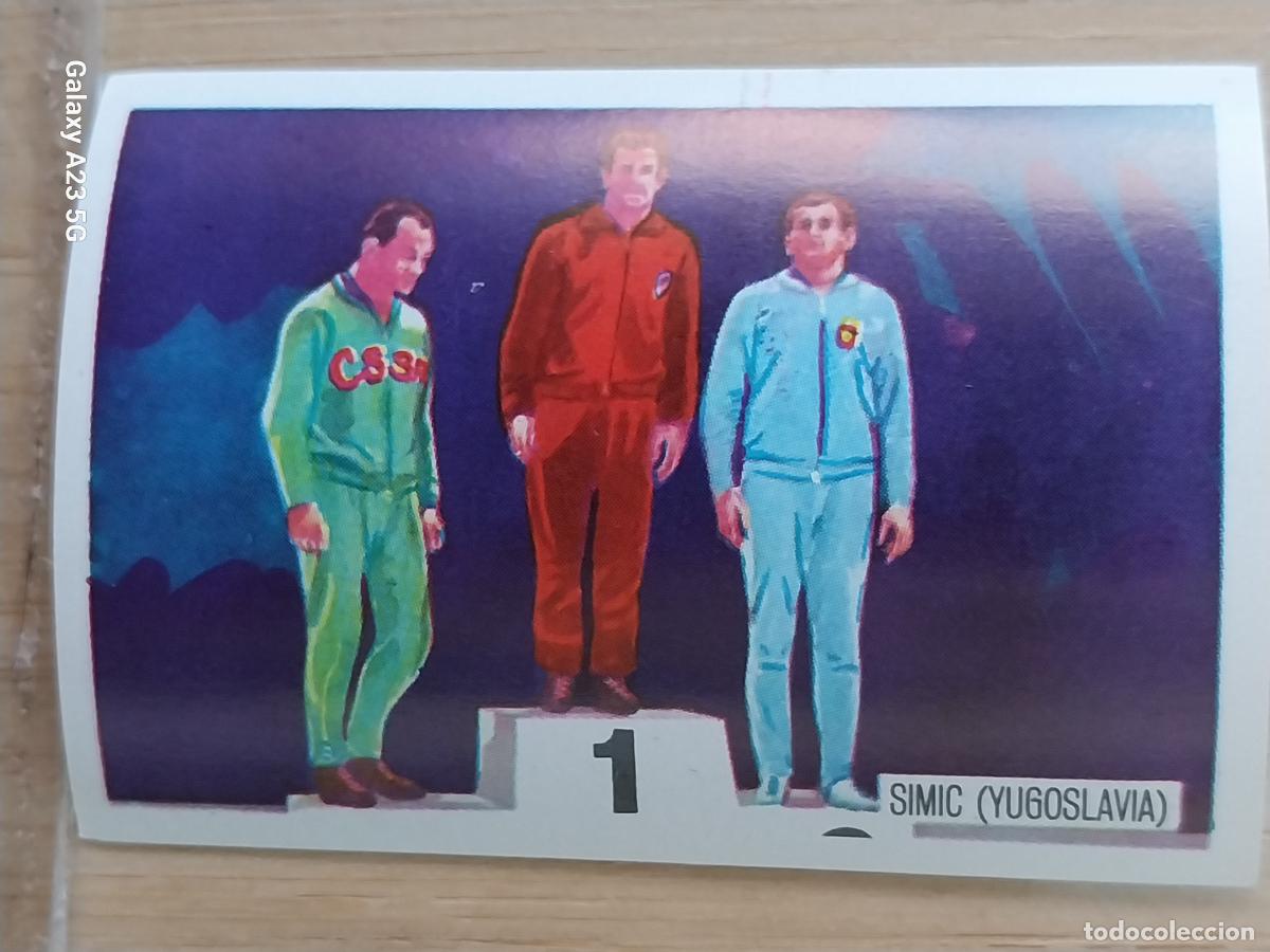 Coleccionismo deportivo: SIMIC YUGOSLAVIA LUCHA OLIMPIADAS TOKIO CROMO A&Ntilde;O 1964 PROMO CHOCOLATE JUEGOS OLIMPICOS *