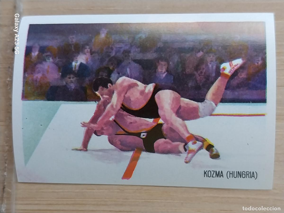 Coleccionismo deportivo: KOZMA HUNGRIA LUCHA OLIMPIADAS TOKIO CROMO A&Ntilde;O 1964 PROMO CHOCOLATE JUEGOS OLIMPICOS *